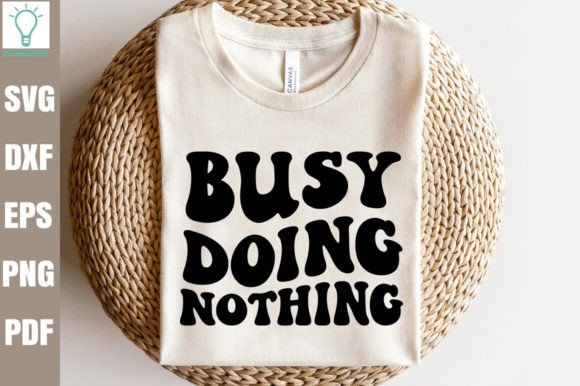 Busy Doing Nothing Retro SVG Review