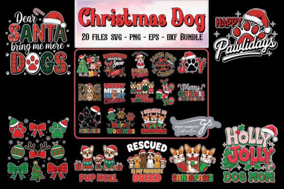 Christmas Dog SVG Bundle: Graphics and Crafts Review