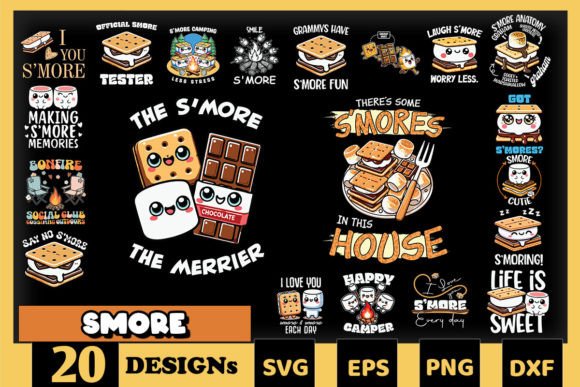 Cute S more SVG Bundle Graphics and Crafts Review