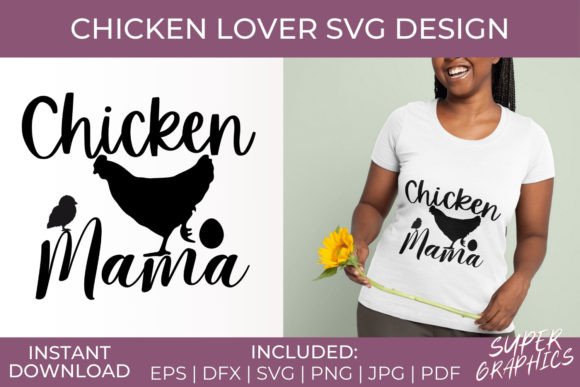 Funny Chicken Lover SVG Chicken Mama Graphics and Crafts Review