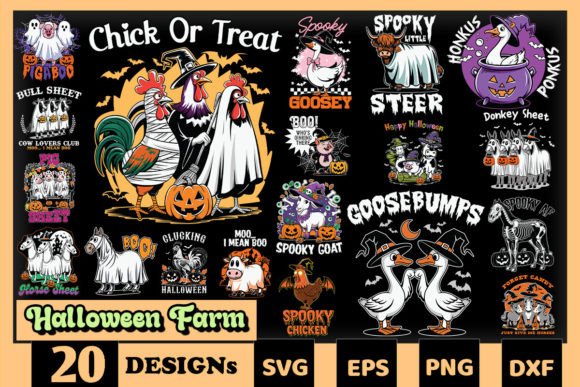 Halloween Farm SVG Bundle Graphics and Crafts Review
