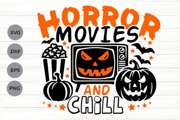 Horror Movies and Chill Svg Graphics Review