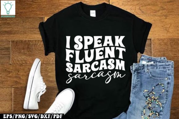 I Speak Fluent Sarcasm Retro SVG Graphics and Crafts Review
