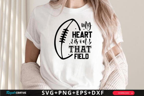 My Heart is on That Field Svg Design Graphics and Crafts Review