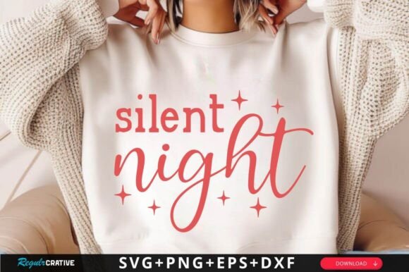 Silent Night SVG Design Graphics and Crafts Review