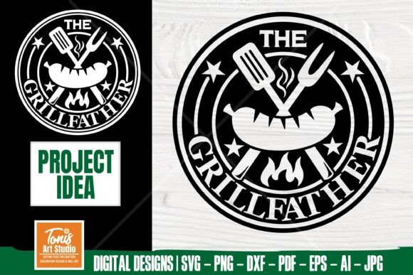 The Grillfather SVG Bbq Dad Graphics and Crafts Review