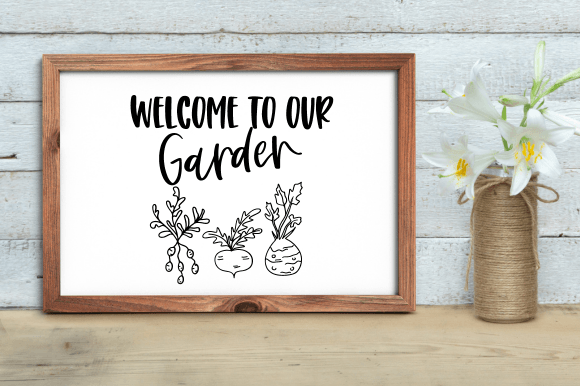Welcome to Our Garden SVG Graphics and Crafts Review