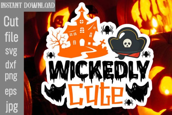Wickedly Cute SVG Cut File for Graphics and Crafts
